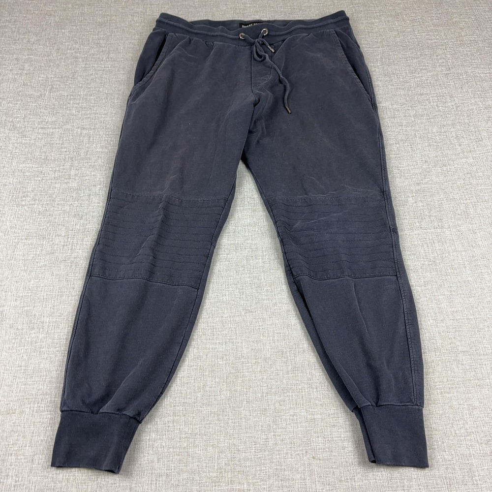 Sweat‎ Tailor Sweatpants Mens 2XL Gray Joggers Knit Cotton Elastic Waist Pockets